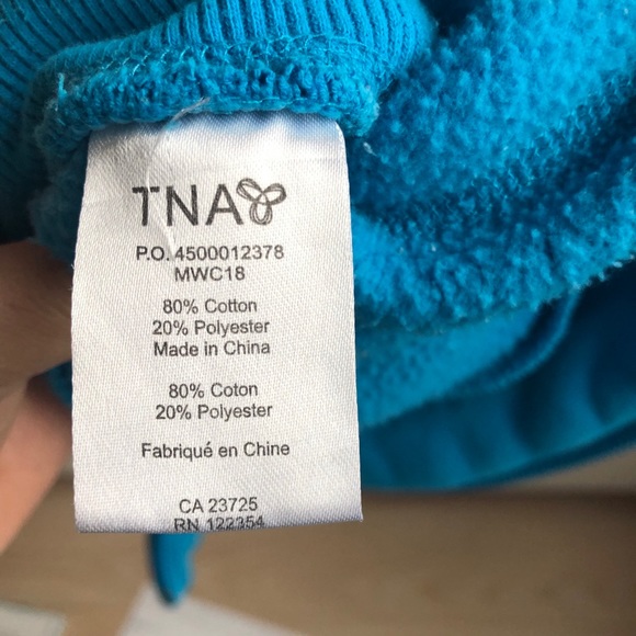 TNA blue hoodie xxs - Picture 4 of 5
